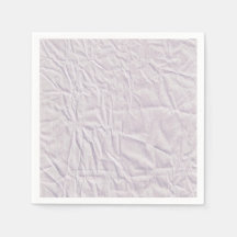 Mooie lavendelkleurige servetten met een gekreukel