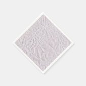 Mooie lavendelkleurige servetten met een gekreukel (Hoek)