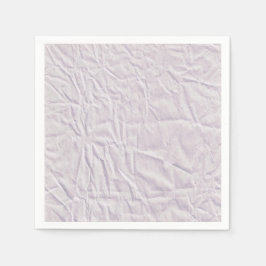 Mooie lavendelkleurige servetten met een gekreukt 