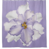 Mooie lavendelorchidee douchegordijn (Voorkant)