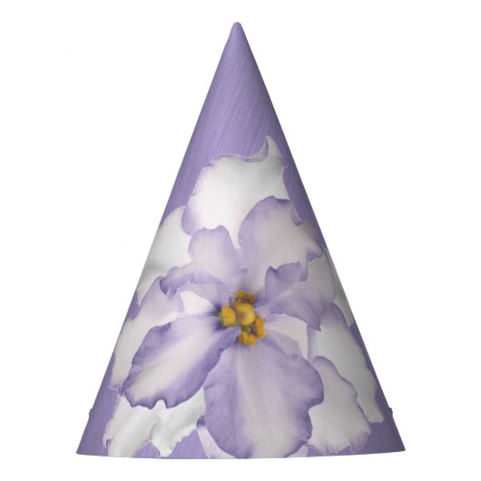 Mooie lavendelorchidee feesthoedjes (Voorkant)