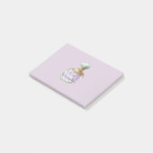 Mooie lavendelparfumfles post-it® notes (Schuin)