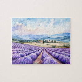 Mooie lavendelvelden legpuzzel