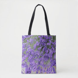 Mooie lavender Blooms Floral Tote Bag