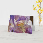 Mooie lavender Flower Close-up Note Kaart (Gele Bloem)