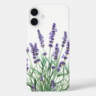 Mooie lavender Garden Flower Floral iPhone 16 Plus Hoesje