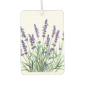 Mooie lavender Garden Flower Floral Luchtverfrisser (Voorkant)