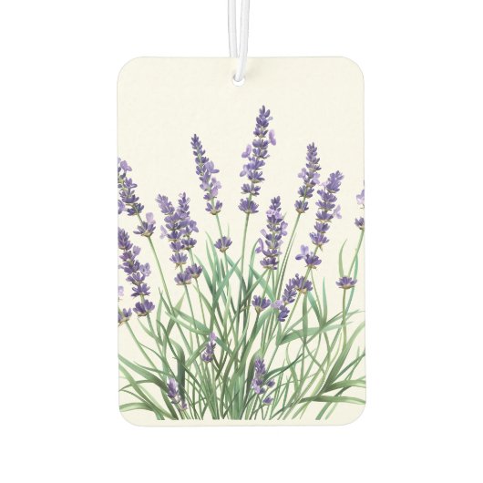 Mooie lavender Garden Flower Floral Luchtverfrisser (Achterkant)