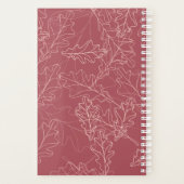 Mooie ledertekening planner (Achterkant)