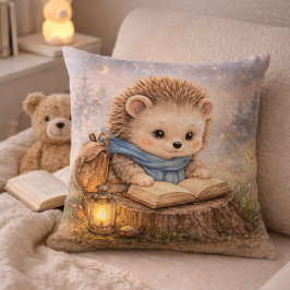 Mooie leesegel voor kinderkamer en babykamer kussen