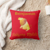 Mooie Leeuw Hakuna Matata Kussen (Deken)