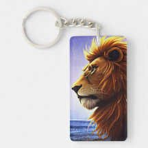 Mooie Leeuw Portret op Zee Persoonlijk