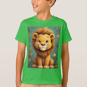 Mooie Leeuwen Nursery Jungle Dieren Nursery Safari T-shirt