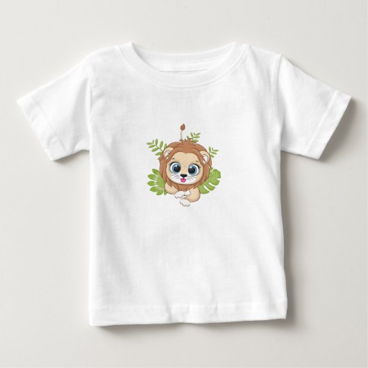 Mooie Leeuwenbaby T-Shirt (Voorkant)