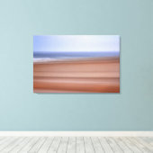 Mooie lege strand Abstracte Canvas Art (Insitu (Houten vloer))