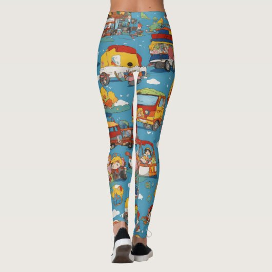 Mooie legging in (Achterkant)