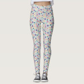 Mooie Leggings bloemen en enveloppen (Voorkant)