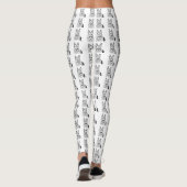 Mooie Leggings - Duitse Herder Patroon (Achterkant)