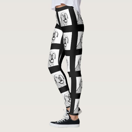 Mooie leggings - Labrador Retriever Pattern (Links)