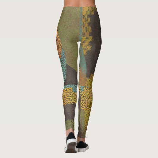 Mooie leggings voor vrouwen voor elke keer. (Achterkant)