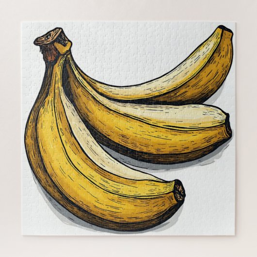 Mooie Lekkere Banaan Legpuzzel (Verticaal)