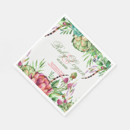 Mooie lekkernij-weddenschappen tussen Napkins Servet