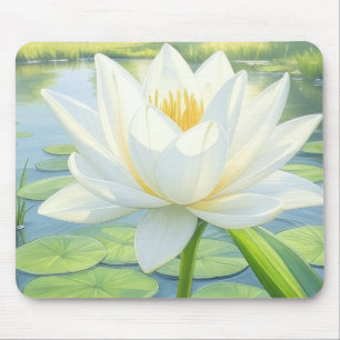 Mooie lelie bloemen muismat
