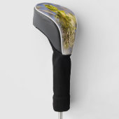Mooie lente bladeren foto golfheadcover (Schuin)