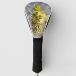 Mooie lente bladeren foto golfheadcover