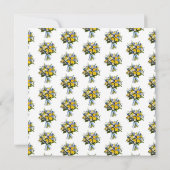 Mooie Lente Bloemen Gepersonaliseerd Moederdag Kaart (Achterkant)