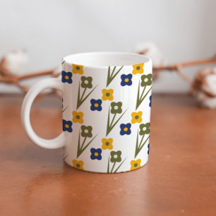 Mooie lente bloemen koffiemok