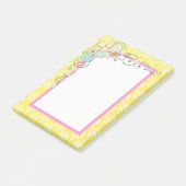 Mooie lente bloemen post-it® notes (Schuin)