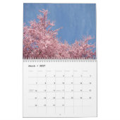 Mooie lente dag kalender landschappen bomen (Mar 2027)