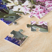 Mooie lente Hyacinten legpuzzel (Zijkant)