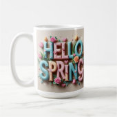 Mooie lente koffiemok (Links)