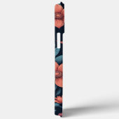 Mooie lente roze & rood bloemmotief kunst Case-Mate iPhone case (Achterkant / Rechts)