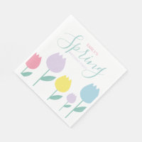 Mooie lente tulpen pastel bloemen verjaardagsfeest