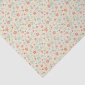 Mooie lente vintage bloem tissuepapier (Detail)