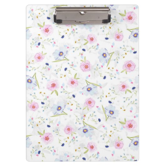Mooie lente waterverf klembord (Voorkant)