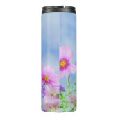 Mooie lente wilde bloemen thermosbeker (Achterkant)