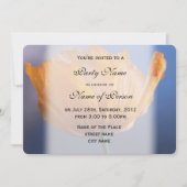 mooie lente wilde gele klaproos bloem feest kaart (Voorkant)