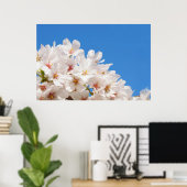 Mooie lentebloemen poster (Thuiskantoor)