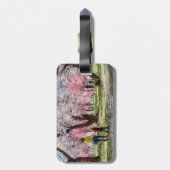 Mooie Lentedag Voor een Wandeling Bagagelabel (Achterkant verticaal)