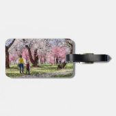 Mooie Lentedag Voor een Wandeling Bagagelabel (Achterkant horizontaal)