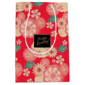 Mooie lentepiektuindecoratieve dag medium cadeauzakje (Voorkant)