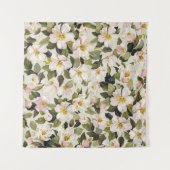 Mooie lentesbloem met bloesems wandkleed (Voorkant (horizontaal))