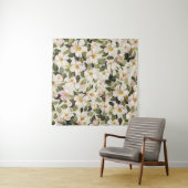 Mooie lentesbloem met bloesems wandkleed (In Situ (horizontaal))