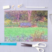 Mooie lentesttuin tissuepapier (Craft)