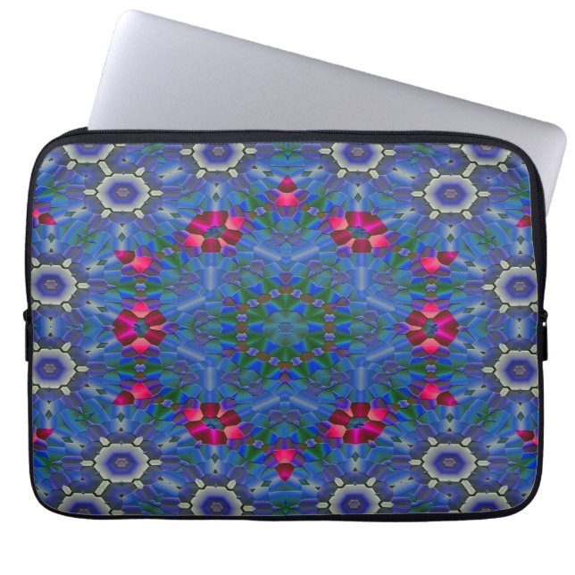 Mooie lentetuin.... laptop sleeve (Voorkant)