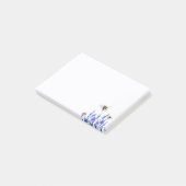 Mooie lentevloeren en bijen vliegen - post-it® notes (Schuin)